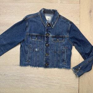 Rag & Bone Cropped Denim Jacket